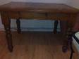 solid oak dining table its a solid oak dining table got....