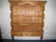 Cottage kitchen shelf unit Solid pine inc. back panel, ....